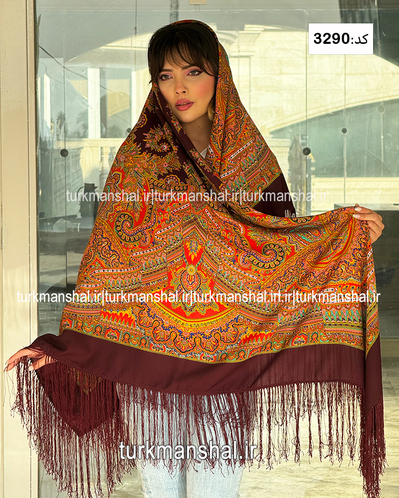 روسری سنتی نخ ترک