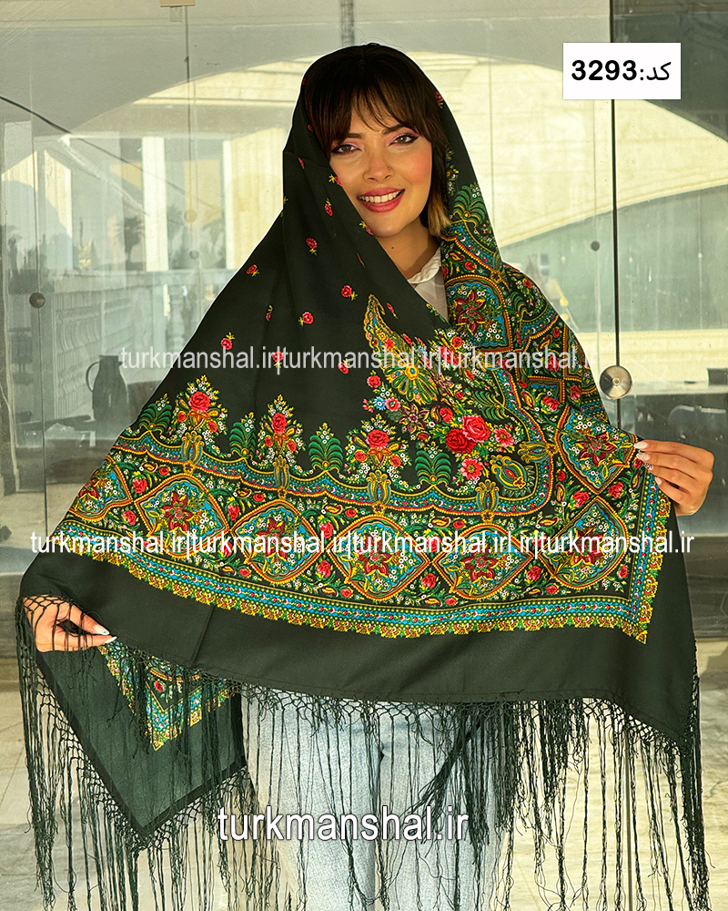 روسری سنتی نخ ترک