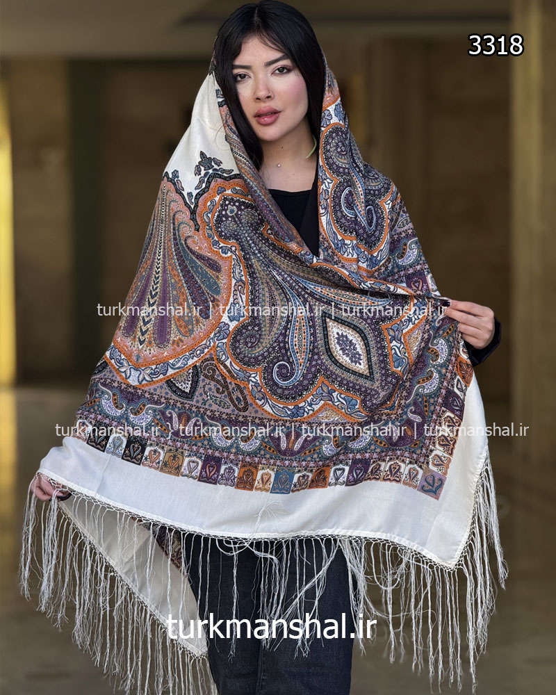 روسری سنتی نخ ترک
