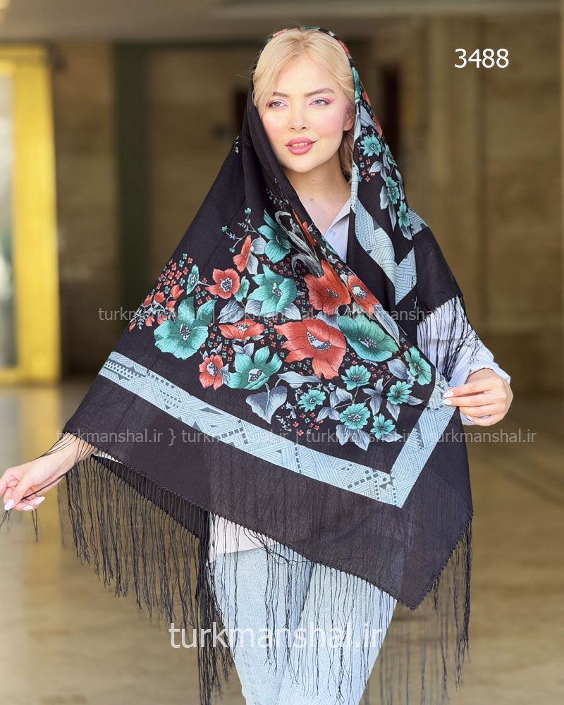 روسری سنتی نخ ترک