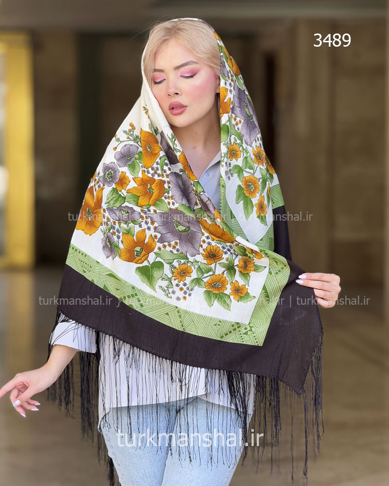 روسری سنتی نخ ترک