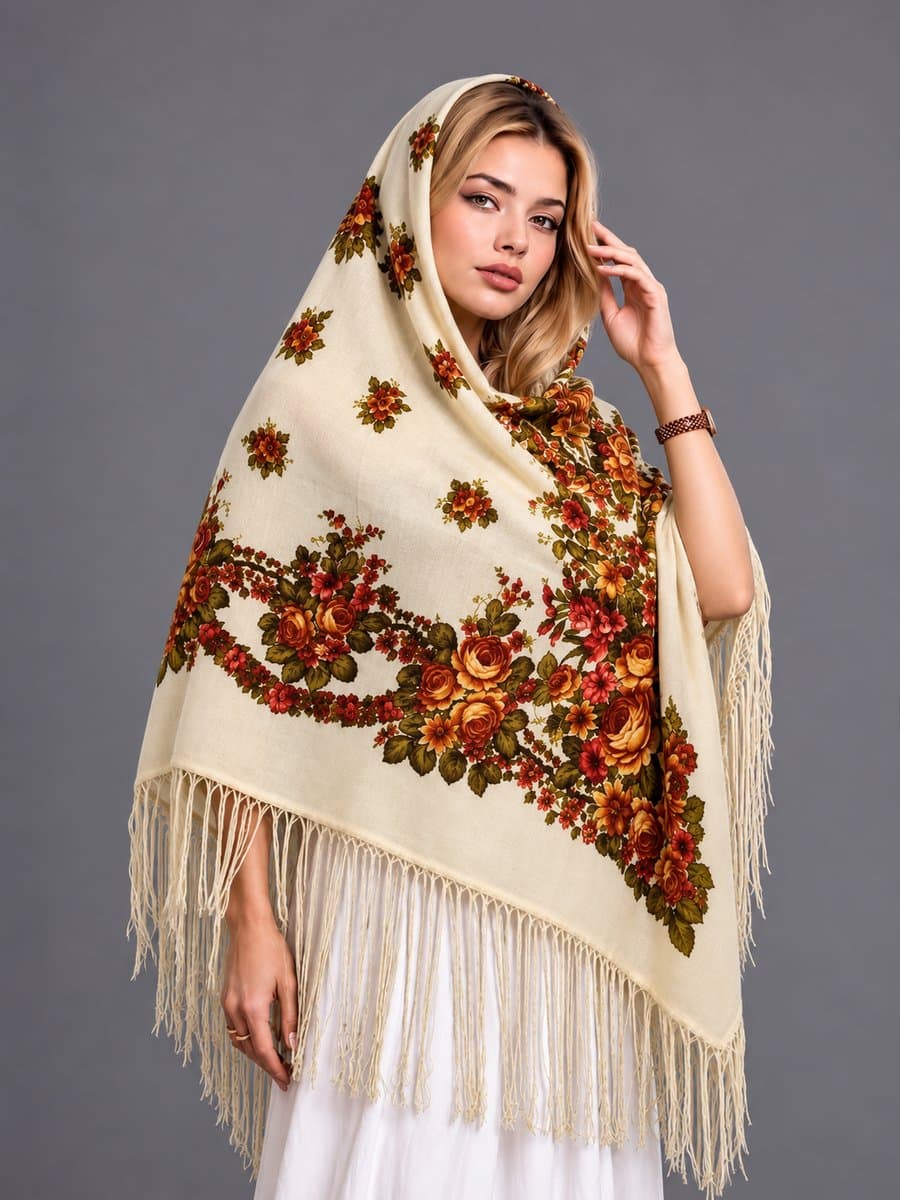 چارقد پشمی اصل ترکمن