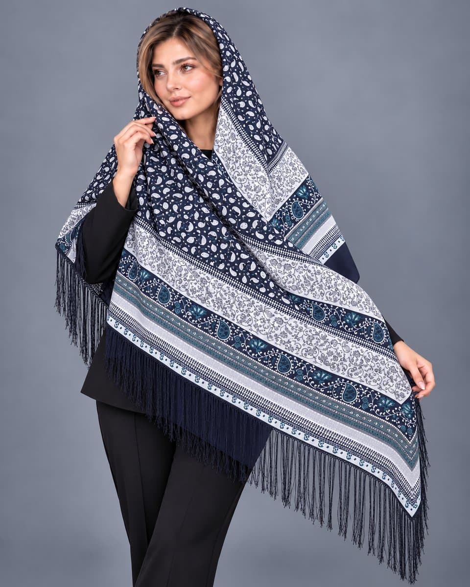 روسری سنتی نخ ترک