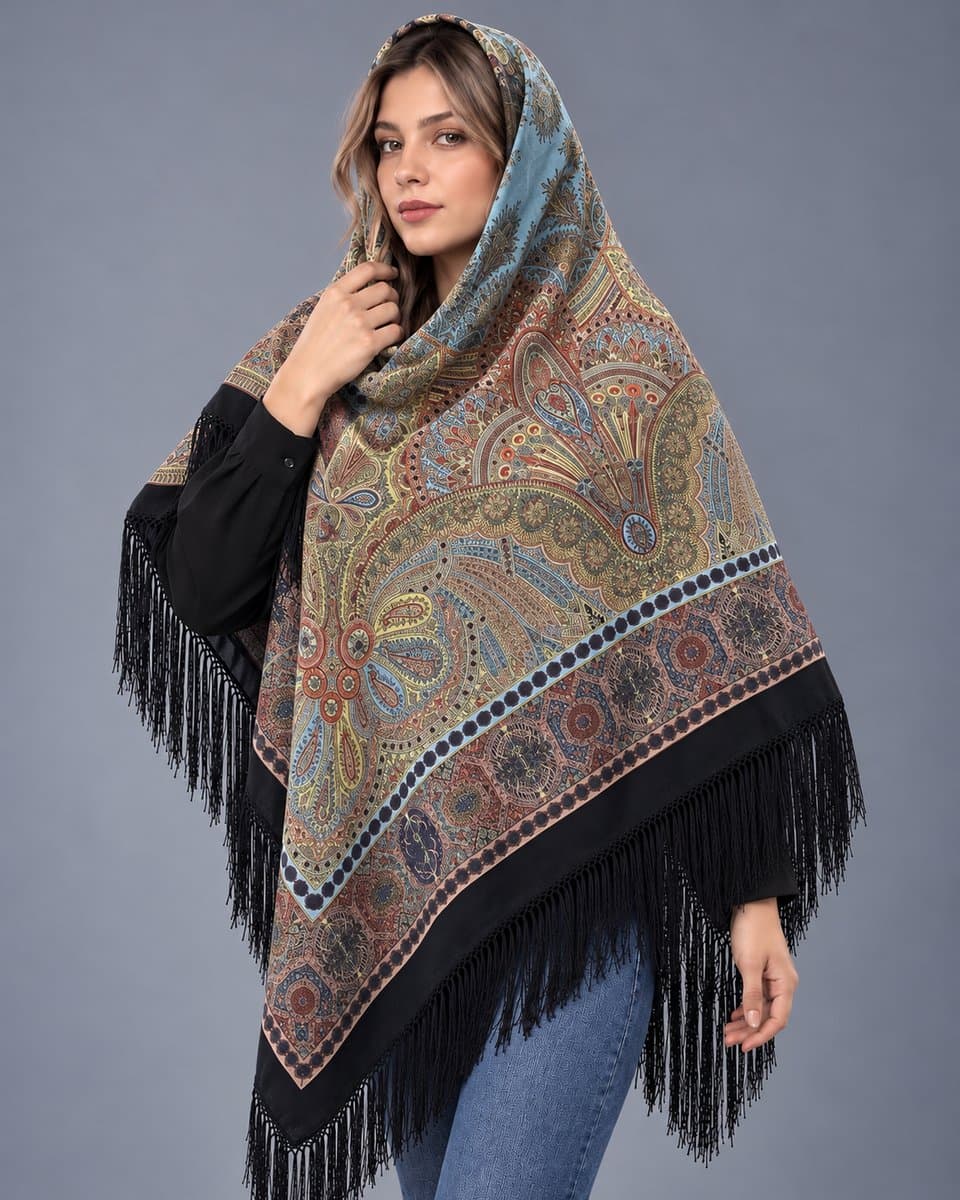 چارقد خاص و زیبای ایتالیایی