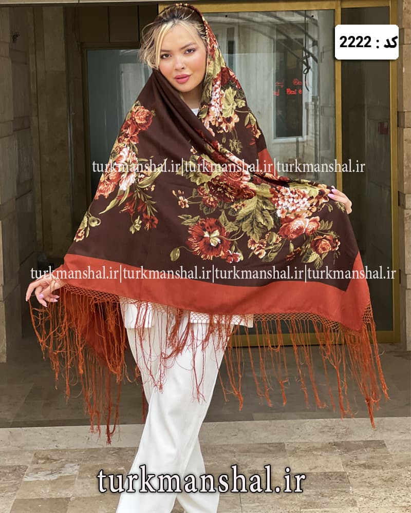 روسری سنتی نخ ترک
