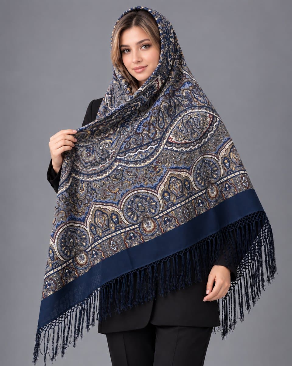 چارقد پشمی زیبا