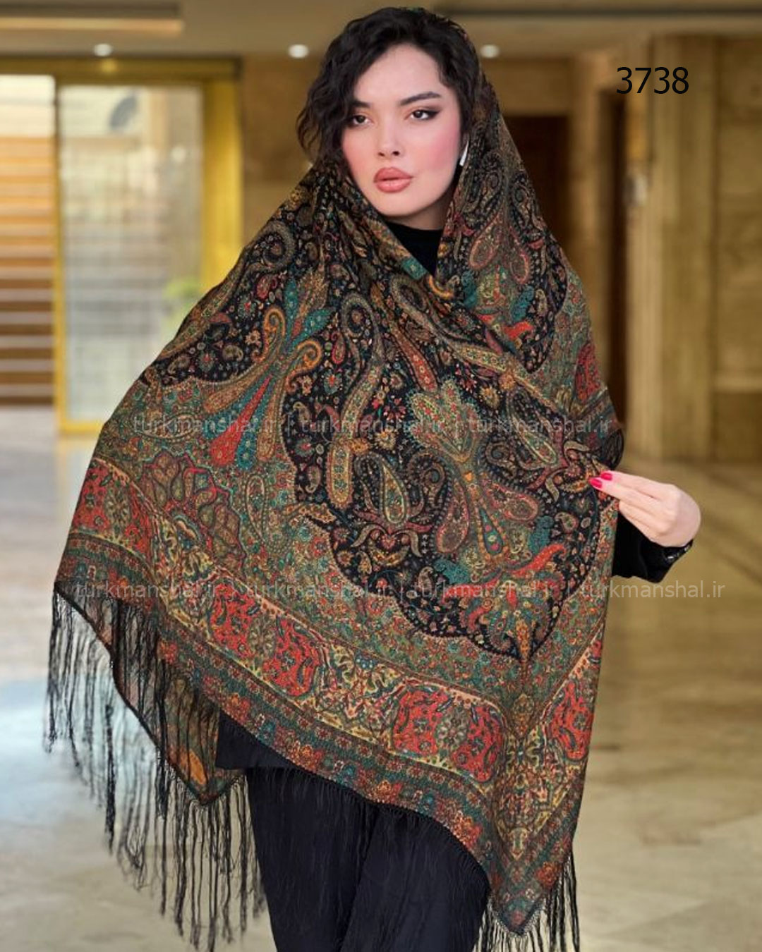 چارقد ایتالیایی طرح محبوب مونالیزا